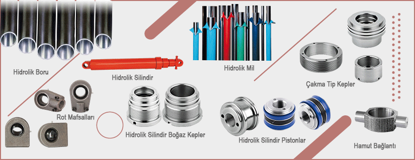 HİDROLİK SİLİNDİR MALZEMELERİ