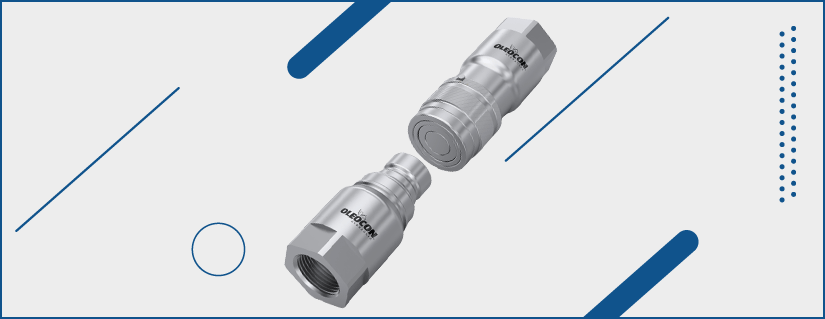 NPT DÜZ ALINLI OTOMATİK RAKOR ISO 16028