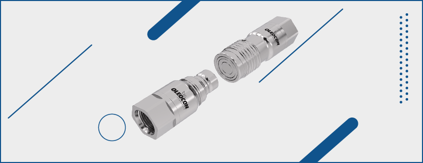 UNF DÜZ ALINLI OTOMATİK RAKOR ISO 16028