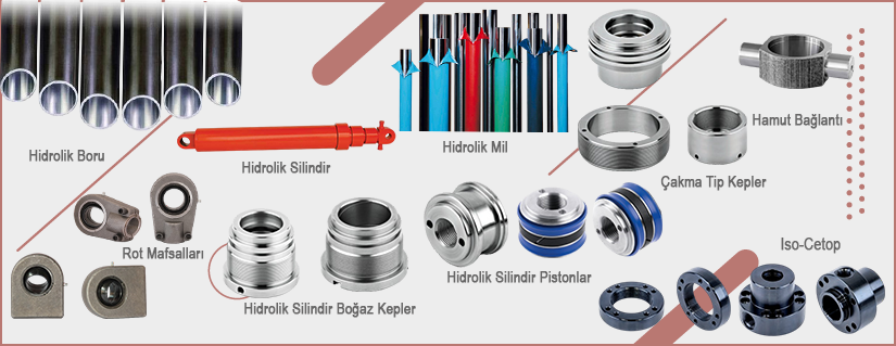 HİDROLİK SİLİNDİR MALZEMELERİ