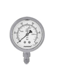 Q63X16 BAR-PSI GLİS ALT ÇIKIŞ MANOMETRE G.AT.M-Q63-16