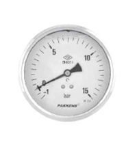 Q100X60 BAR-PSI GLİS PANO TİP MANOMETRE G.P.M-Q100-60