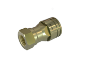 2 HİDROLİK PİRİNÇ OTOMATİK RAKOR ( DİŞİ ) QCP-108A