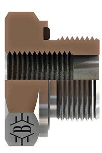 M22 X 1,5 X R1/4-19 KISA TİP REDÜKSİYON SB-2213-KRD